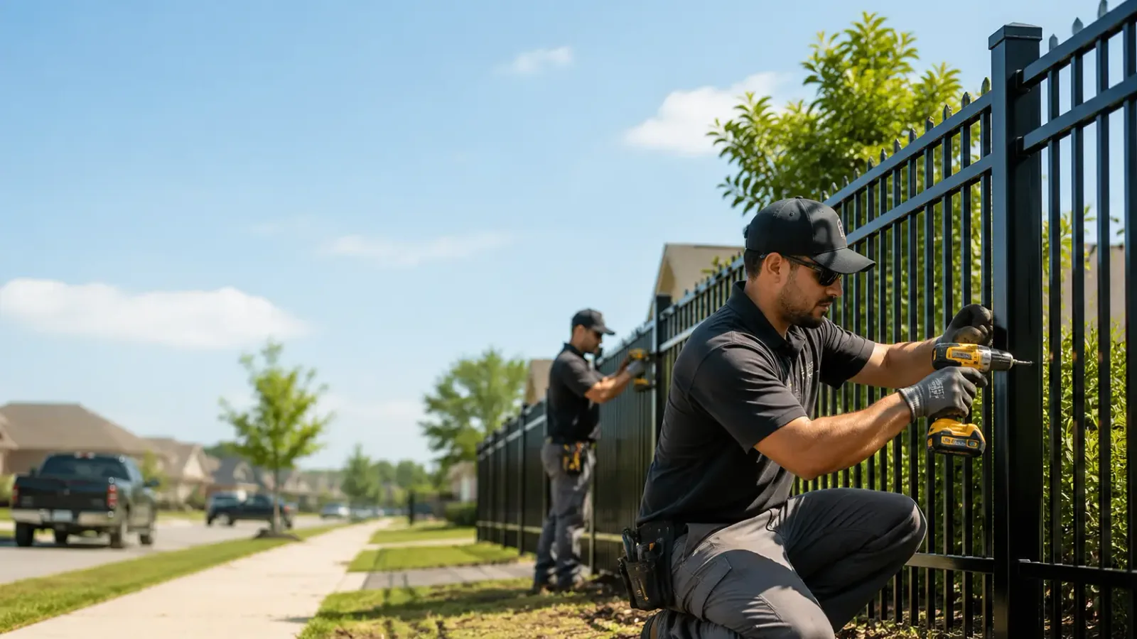 Metal Fence Installation in Jupiter, FL